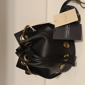 Valentina Fiore Aged Hardware Bucket Bag